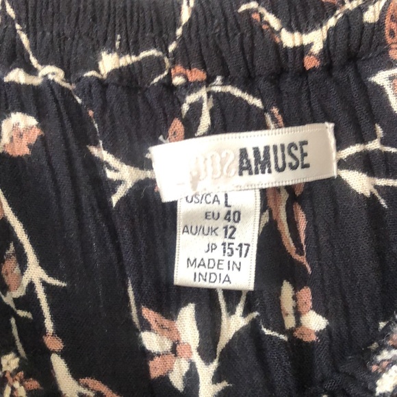 Amuse society off the shoulder jumpsuit - Picture 5 of 12